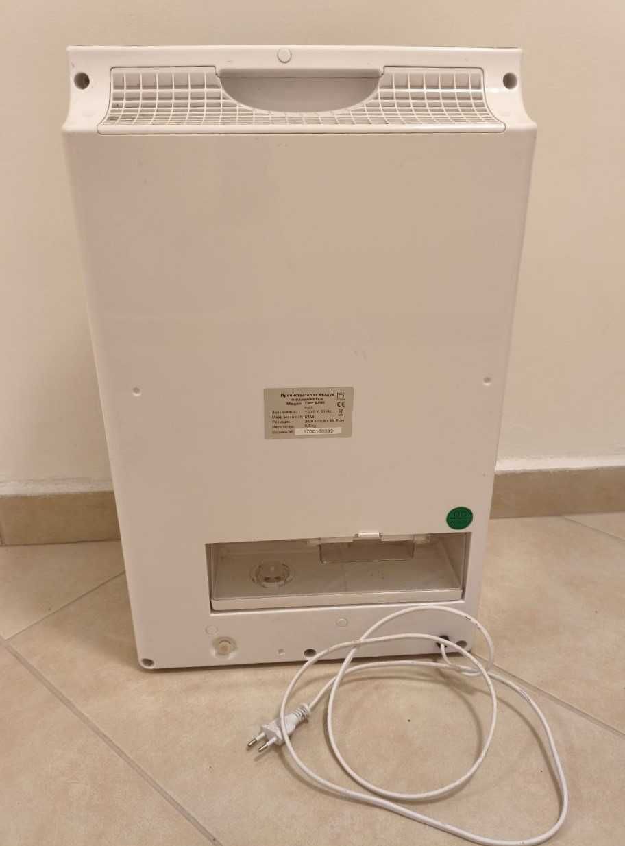 Пречиствател за въздух TWE AP-01, тих овлажнител йонизатор с UV лампа