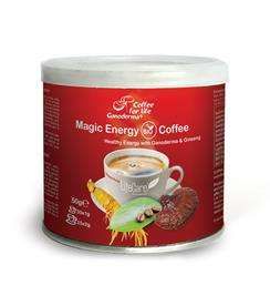 Cafea BIO cu Ganoderma si Ginseng - Magic Energy