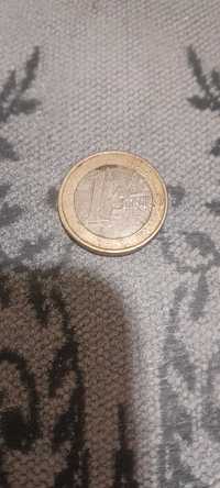 Монета 1 евро от 2008 г.