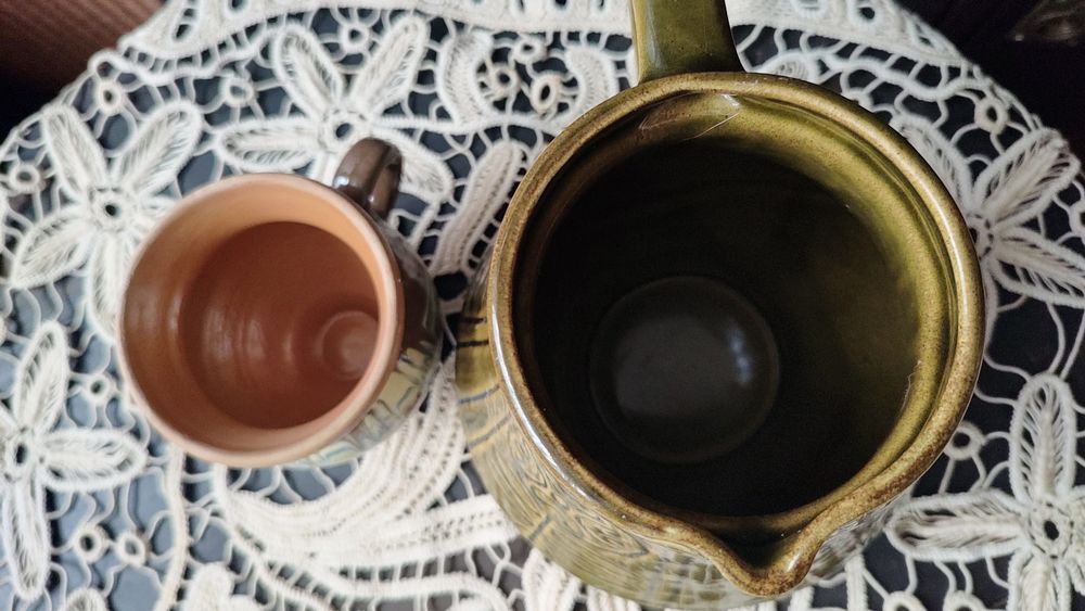 carafă ceramica+ ceașcă