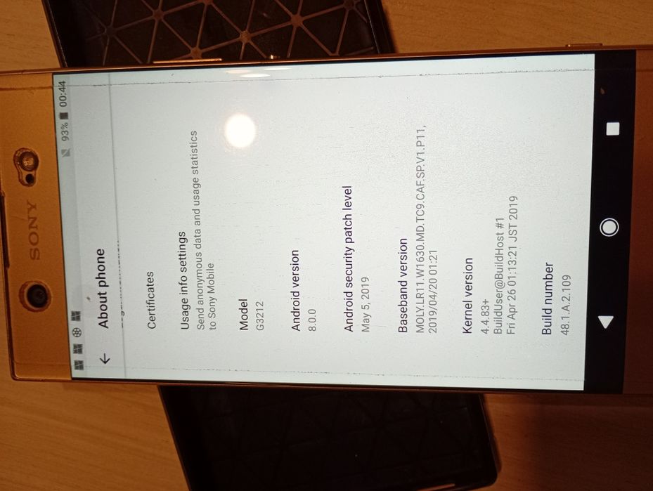 Sony Xperia XA1 Ultra - G3212 Dual SIM auriu