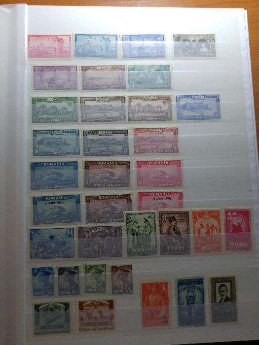 colectie mare de timbre romanesti nestampilate 1862-1990