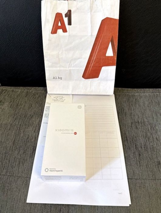 ЗАПЕЧАТАН 256GB Xiaomi 15 5G Гаранция от A1 до 2027г. Green | Зелен