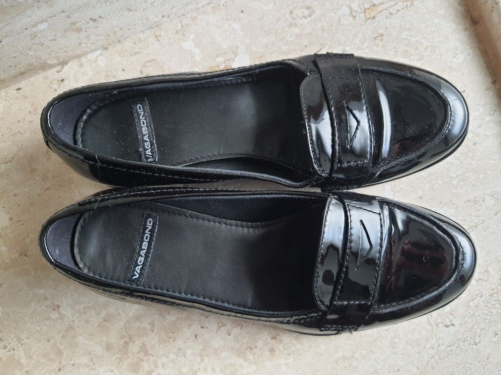 Pantofi piele Vagabond, mar.36, negru