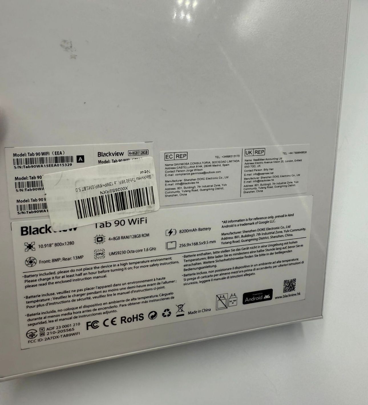 Tableta Blackview 90 Wi-Fi 12/128