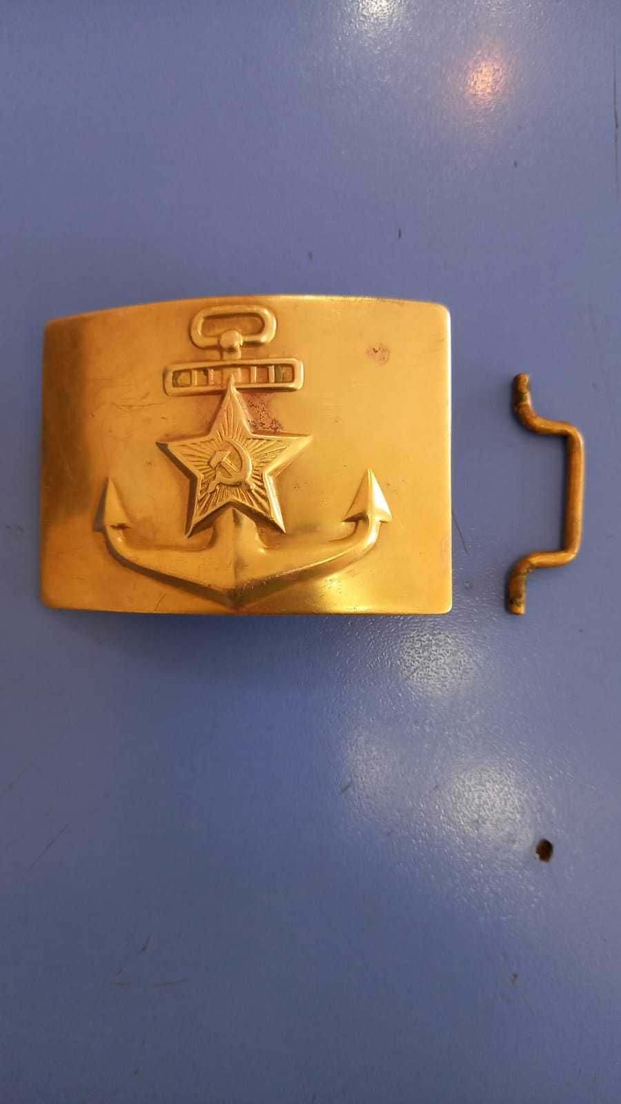 Пряжка ВМФ СССР.
