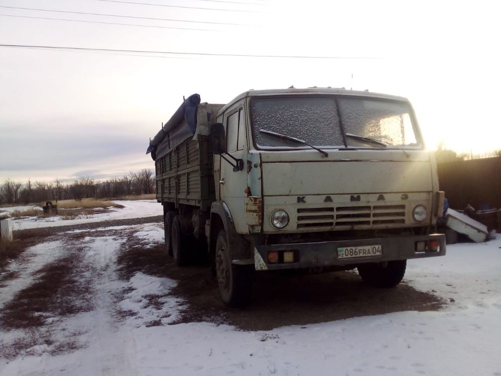Камаз с прицепом