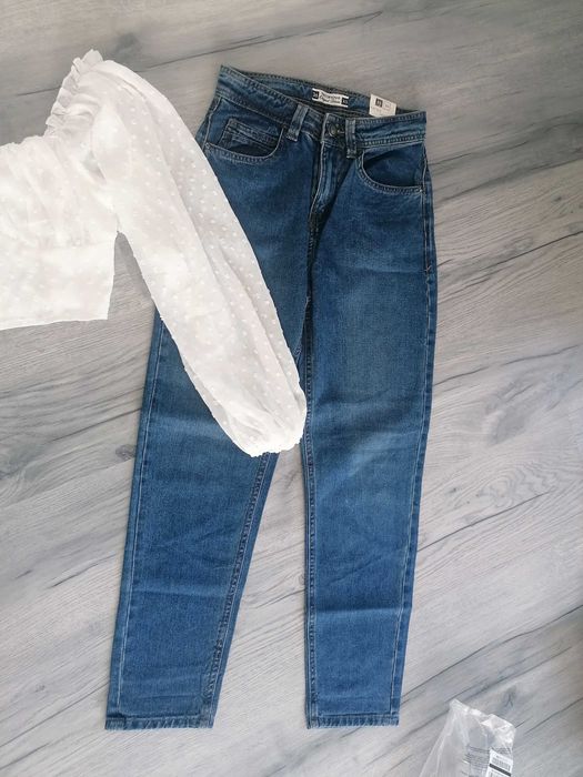 Blugi dama mom fit noi xs