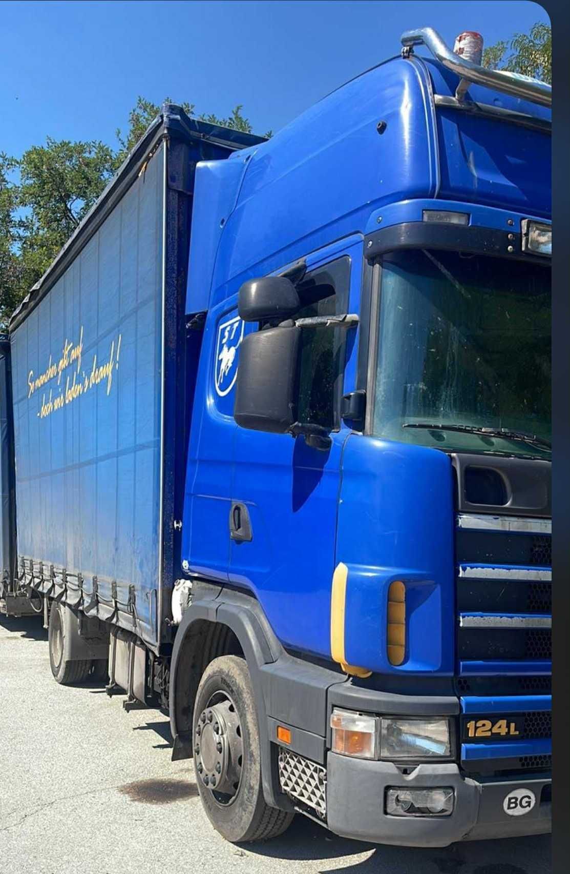 scania 440 7000 лв , скания 124