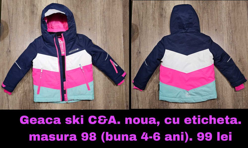 Geaca fetite varsta gradinita