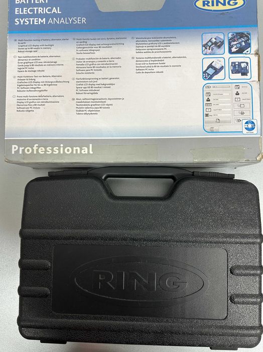 Tester - analizor baterii cu imprimanta RING RBAG700