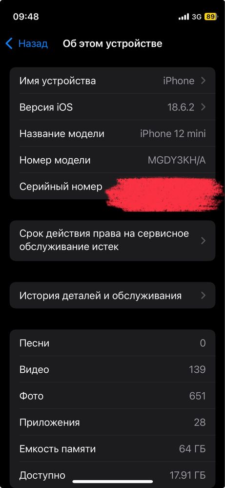 iPhone 12 mini радной