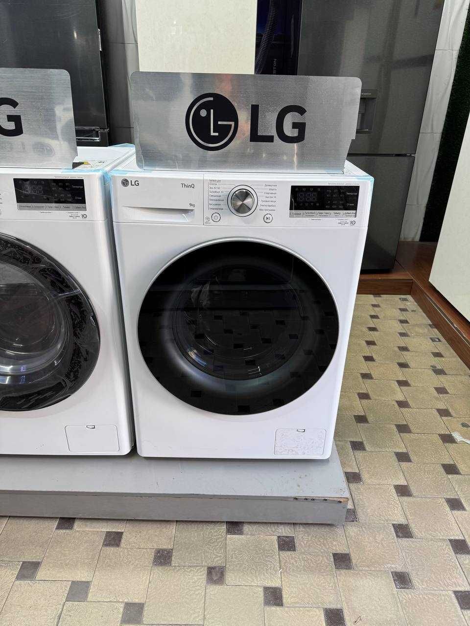 Стиральная машина LG 9 кг AI DD Steam ThinQ F2V7FS1W