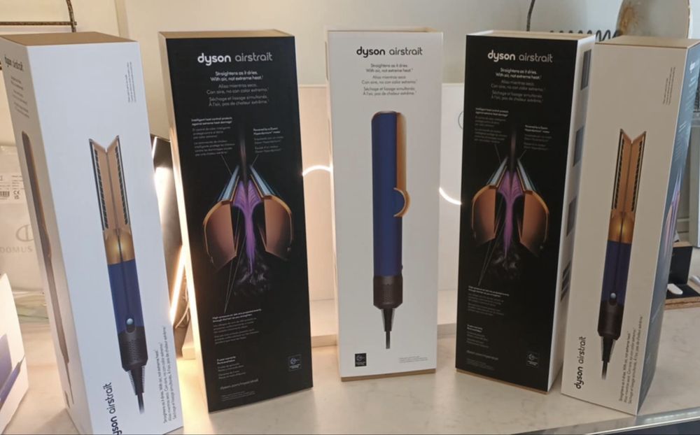 (НОВО) DYSON Airstrait Преса за коса