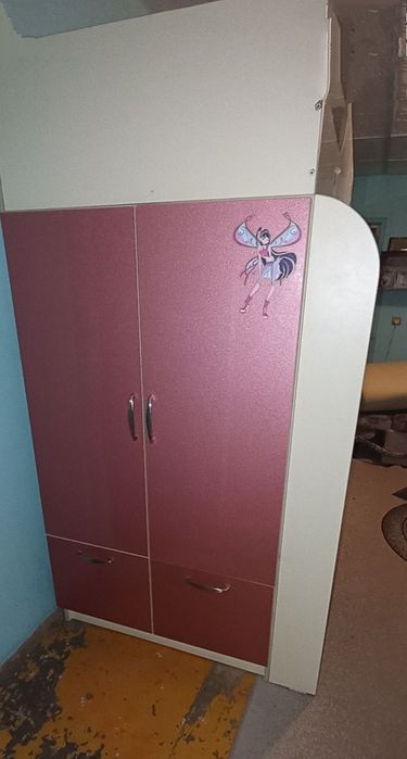 Шкаф-кровать детский