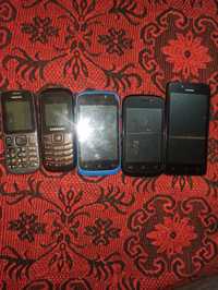 Телефони на части