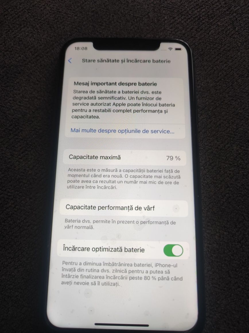 Vând iPhone X 64gb