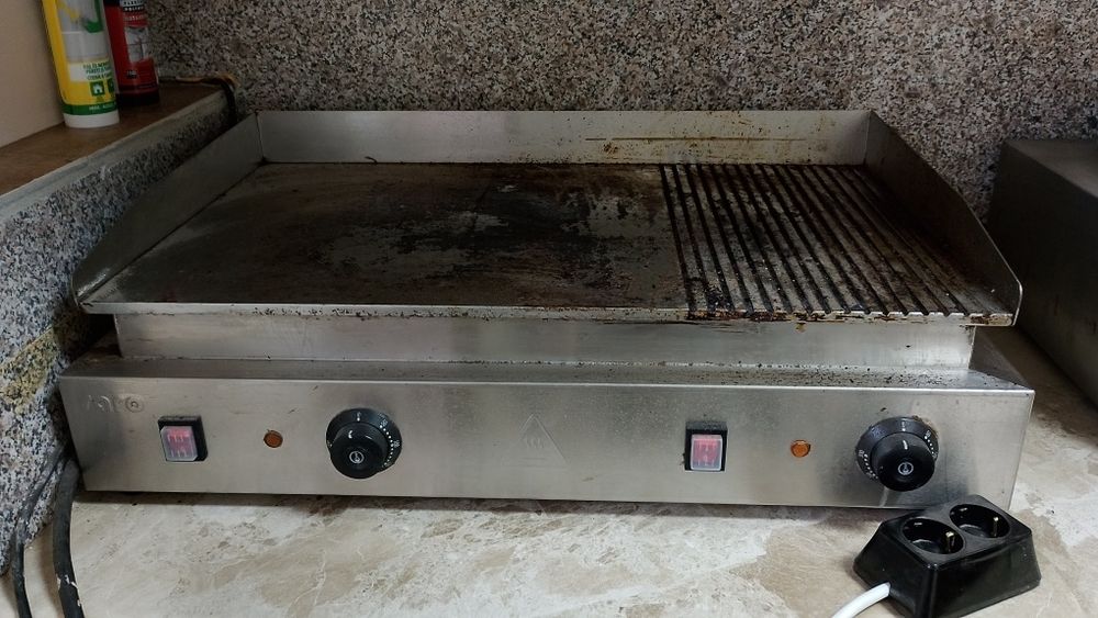 Професионална монофазна електрическа скара