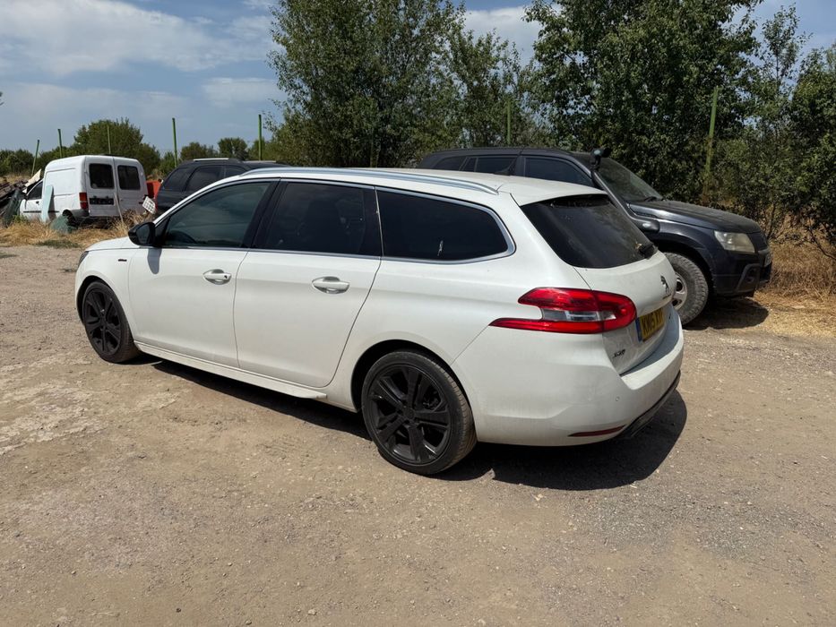 За части Пежо 308 1.2t Gt Line 2016 година Peugeot 308 gt line