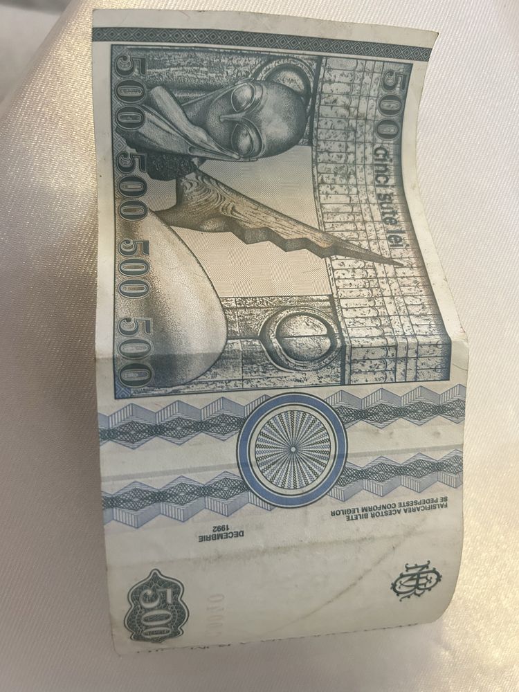 Bancnota 500 lei 1992 stare foarte buna
