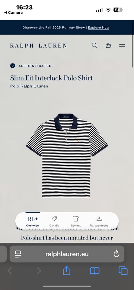 Поло тениска ralph lauren размер S