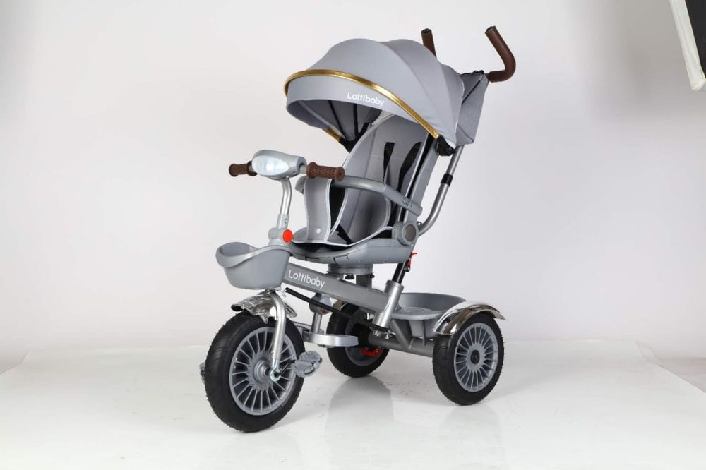 Детский трехколесный велосипед-коляска. Новая.