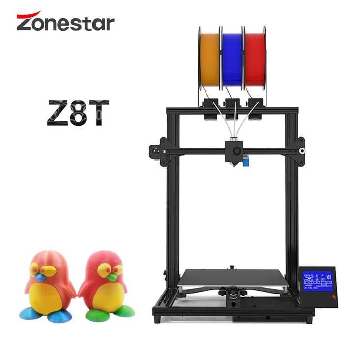 3D принтер двух многоцветный смешивание цветов