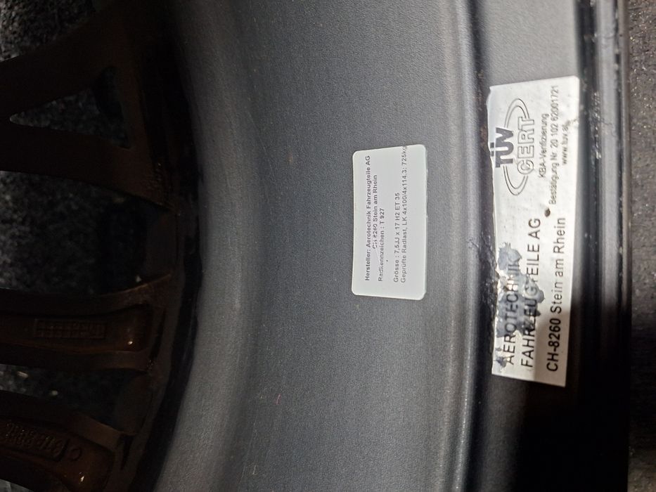 Roti din aliaj vara R17 4x114,3 SMART FORFOUR 454 2004 - 20061.5 1.5 1