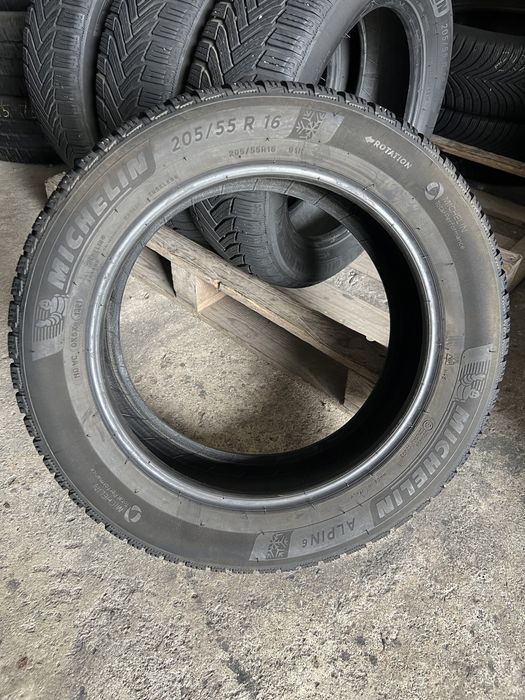 4 anvelope de iarna 205/55/16 Michelin dot 2021!