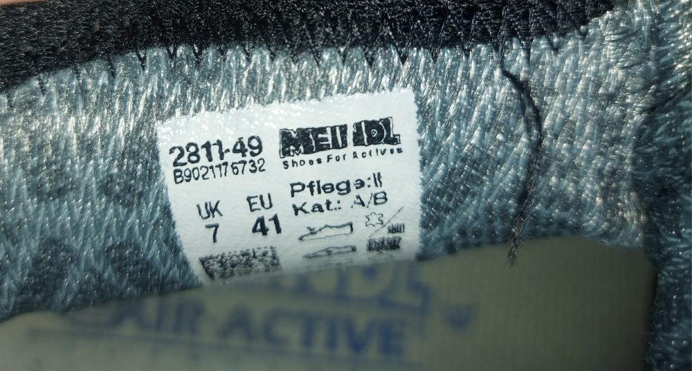 Meindl Gore-tex MFS, 40 номер, стелка 25см. Като нови.