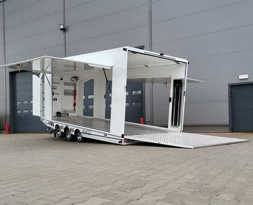 Remorca transport auto inchisa TA-NO TRANSPORTER 55 PREMIUM