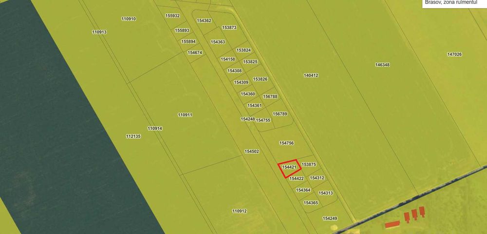 Teren intravilan de vanzare in Brasov