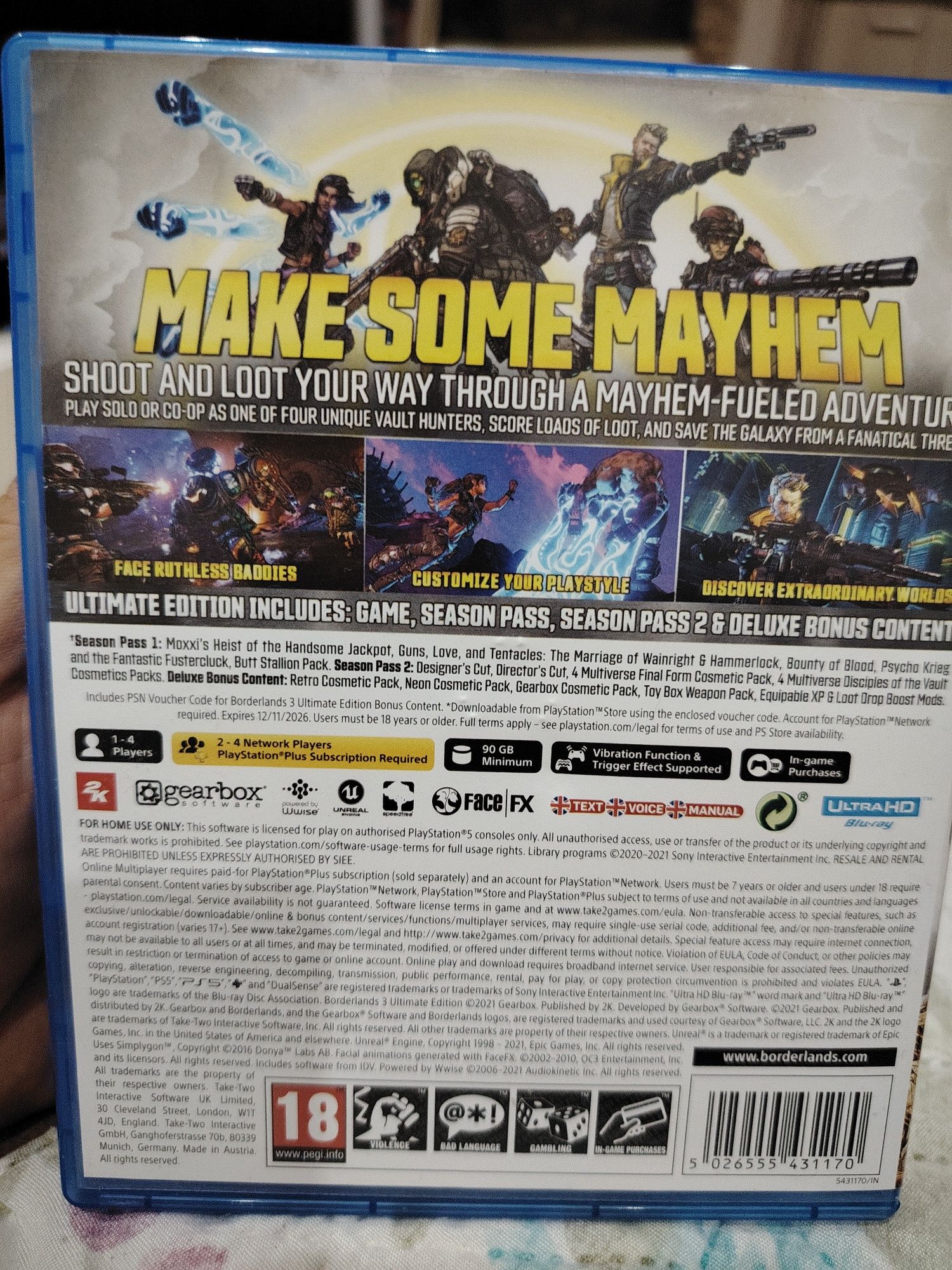 Borderlands 3 PS 5
