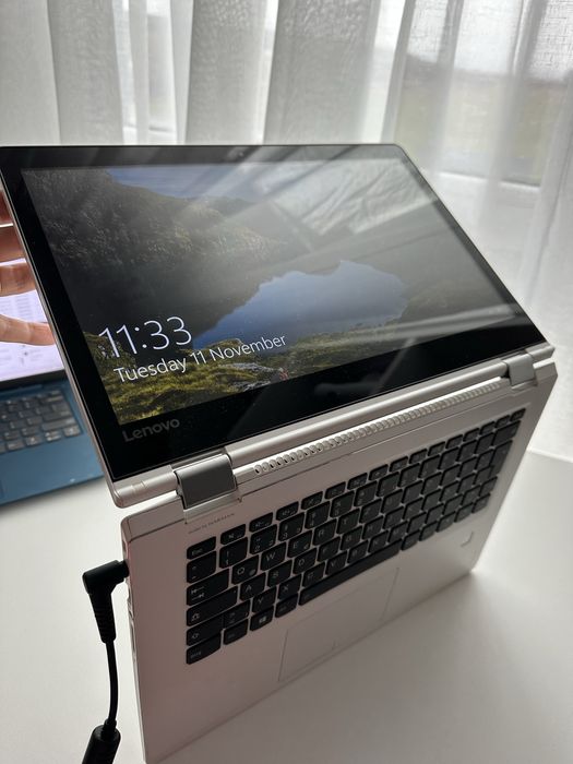 Laptop 2-în-1 Lenovo Yoga 510-14IKB / 14ISK – Alb