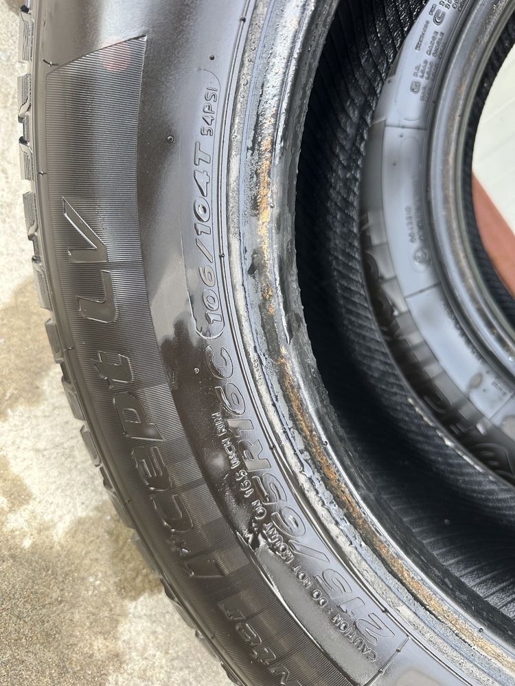 4 броя гуми за бус Hankook 215/65/16