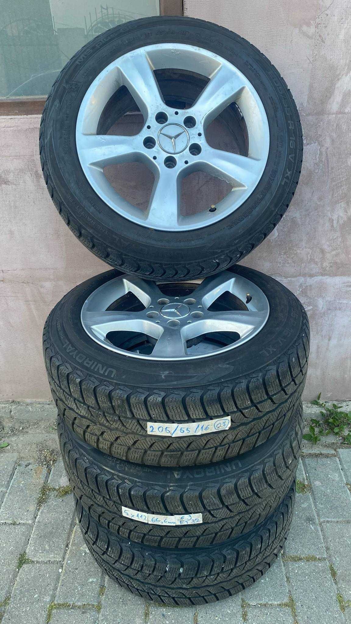 Jante mercedes audi vw seat skoda  5x112  anv iarna 205 55 16