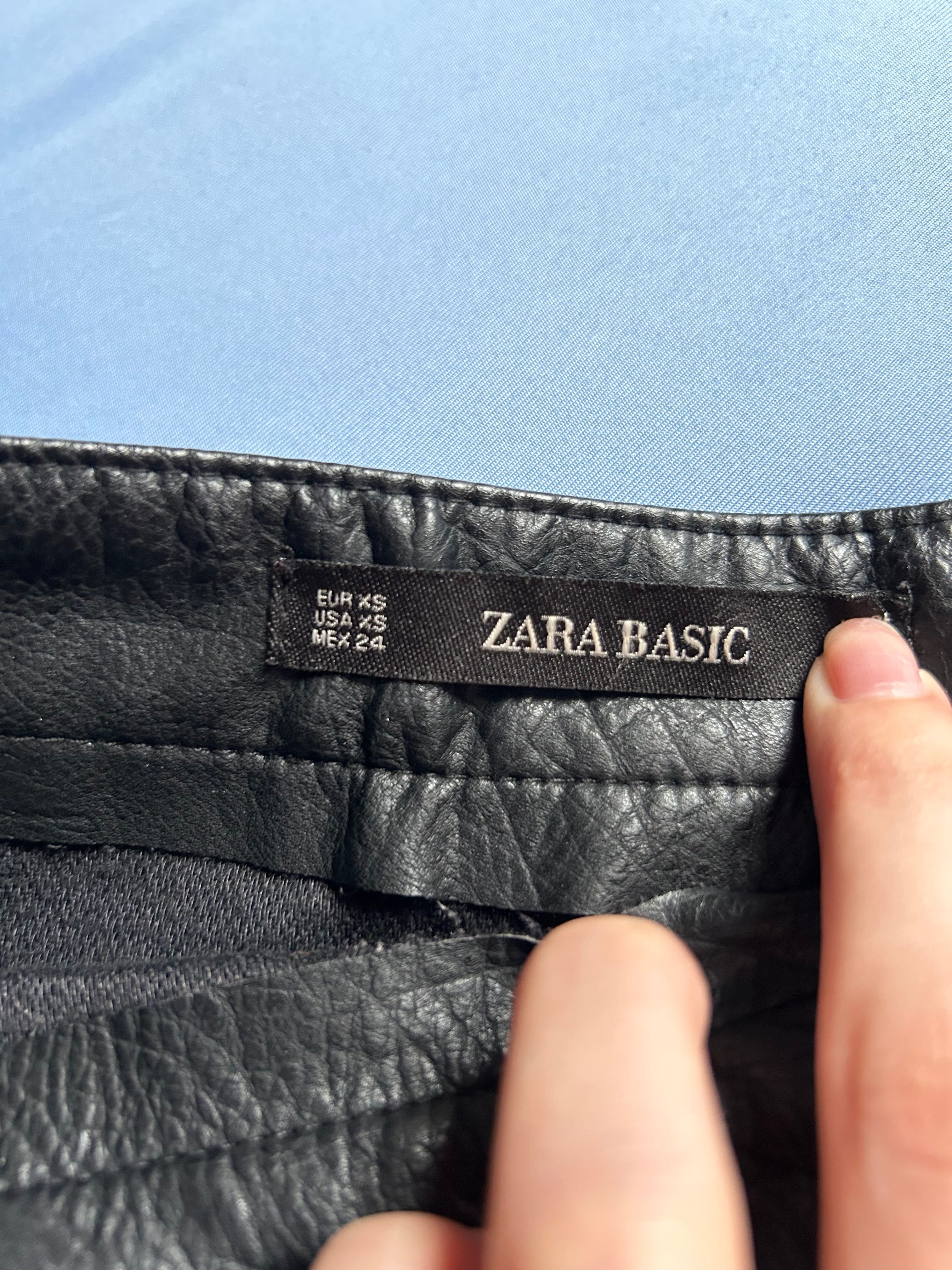 Кожена пола Zara