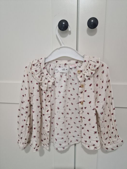 Camasa zara pt fetite 86 cm