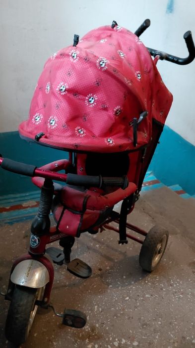 Вело коляска в хорошем состоянии