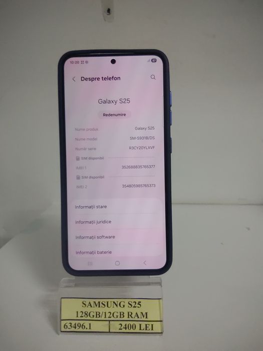 Samsung S25 128Gb(efn)