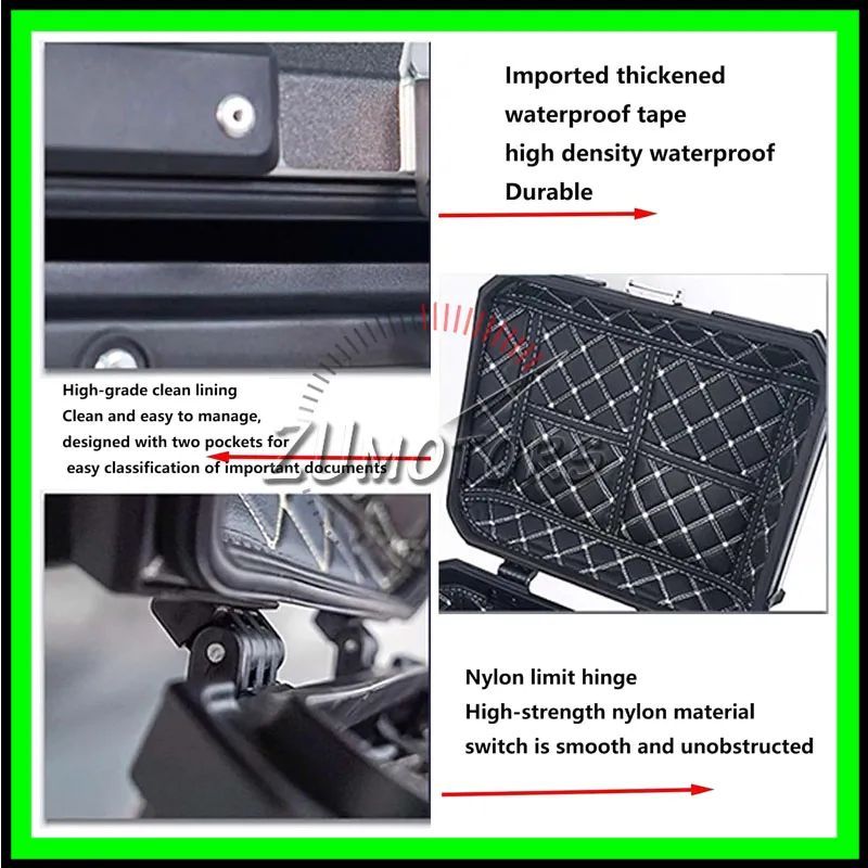 Portbagaj Moto Cross Enduro GS 45L - Cutie Topcase Moto Cross Enduro 45L
