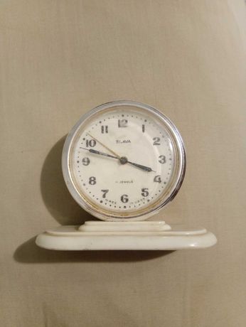 Работещ стар руски часовник / будилник- Slava- 1961г.-за части