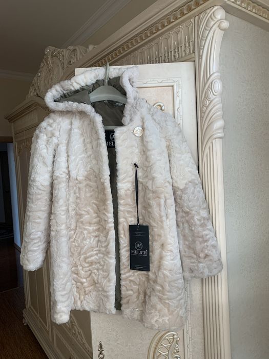 Детская шуба из овчины 28 разм