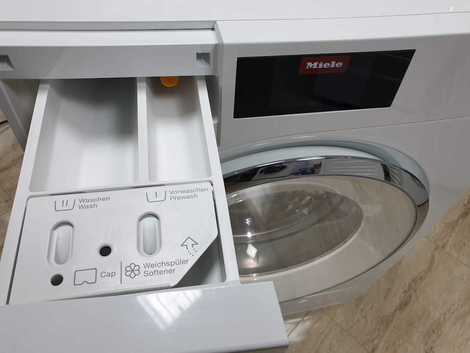 Miele WWR880 WPS - 9кг Пара WiFi TwinDos Пералня Миеле 12м Гаранция