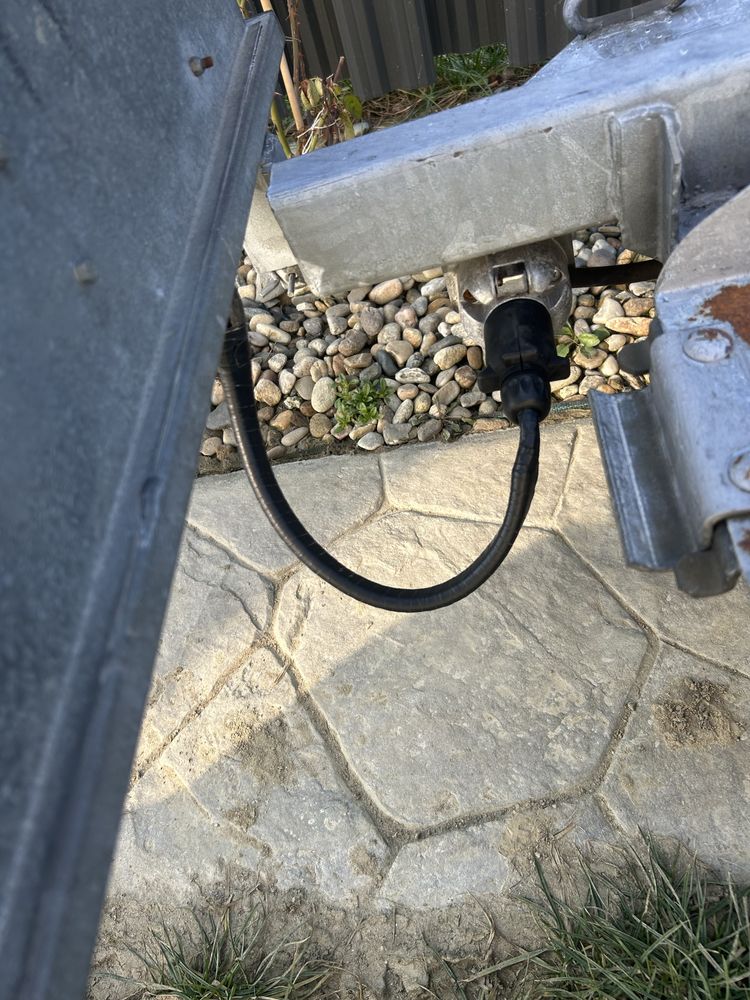 Bara placa stopuri remorca peridoc detasabila