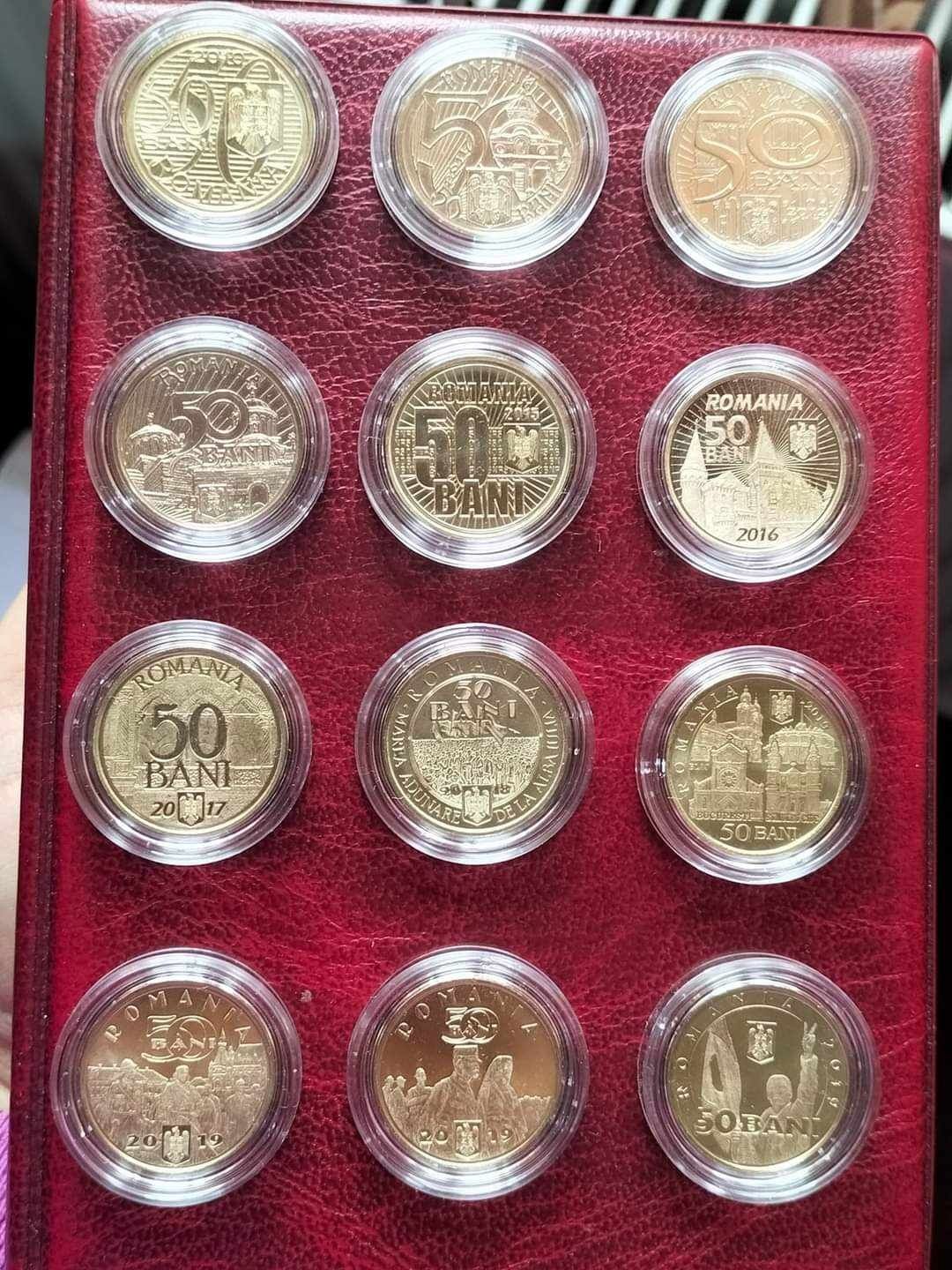 Set 12 monede comemorative