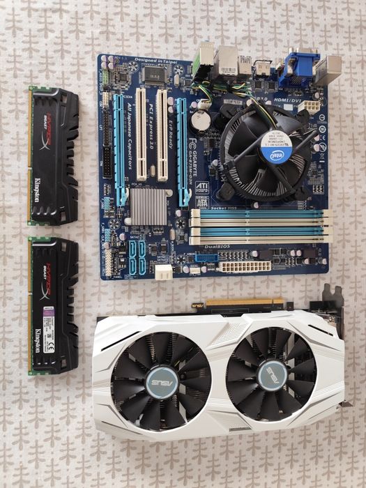 Kit Componente PC Calculator i3 3220 / GTX 1060 3GB / 8GB DDR3