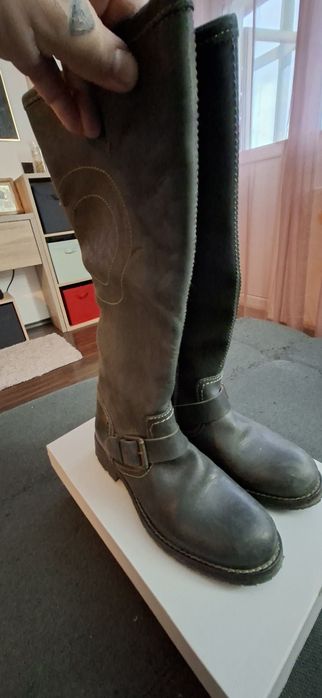 Cizme iarna dama vănătoresti piele