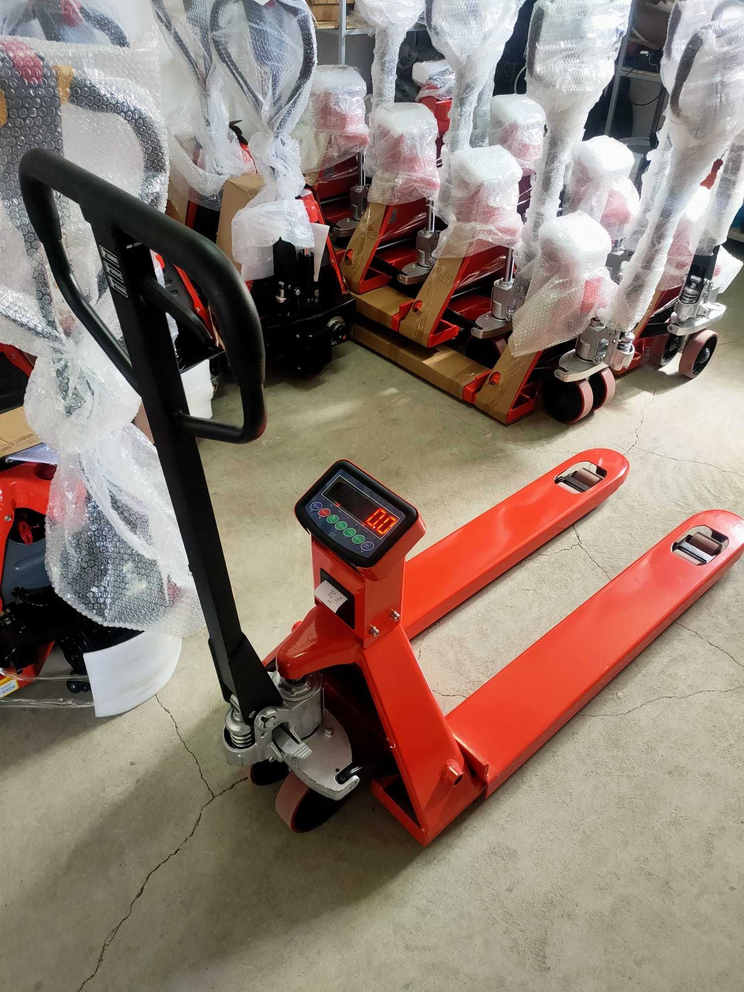 Transpalet cu cantar incorporat si imprimanta WH25-ES PRINTER 2500KG