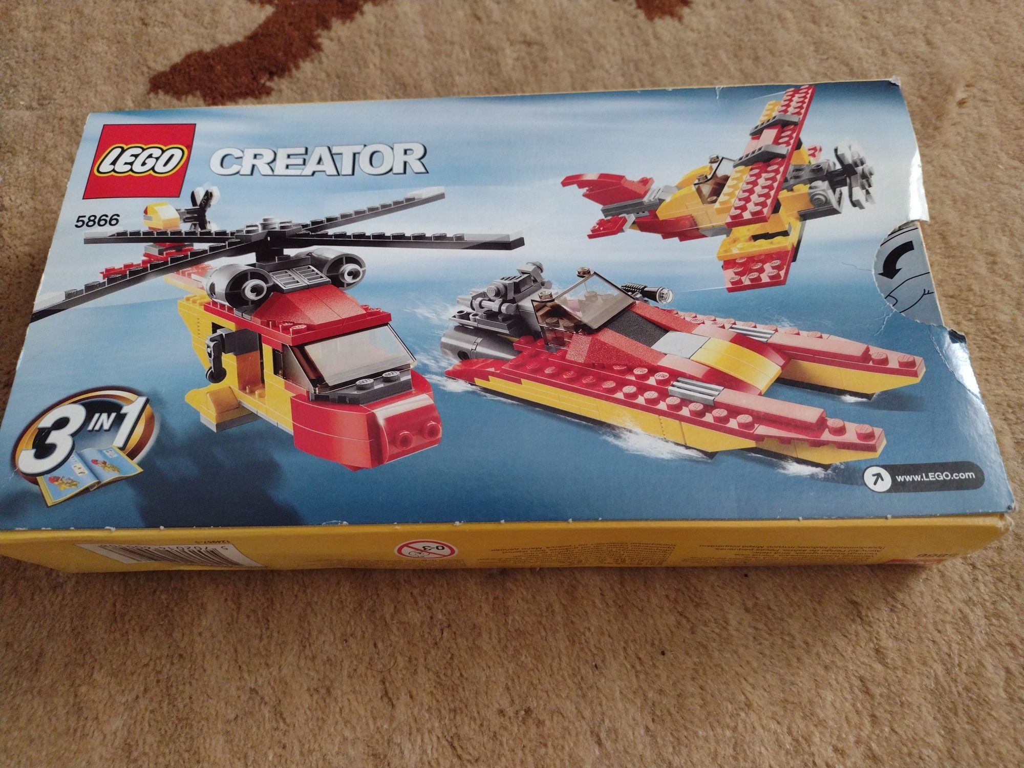 LEGO CREATOR 5866" Elicopter de salvare " an apariție 2009